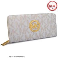 michael kors signature logo groot wit portefeuilles Roermond Online r9tye212